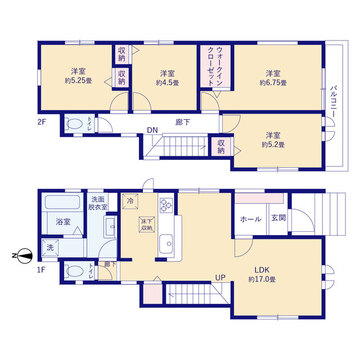 リーブルガーデン真間５丁目 間取り9