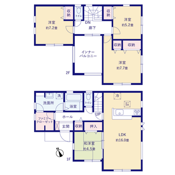 リーブルガーデン宇城市松橋町きらら第二 間取り5
