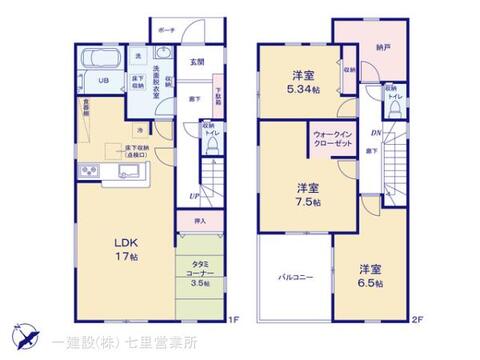 リーブルガーデン久喜吉羽第５ 間取り13