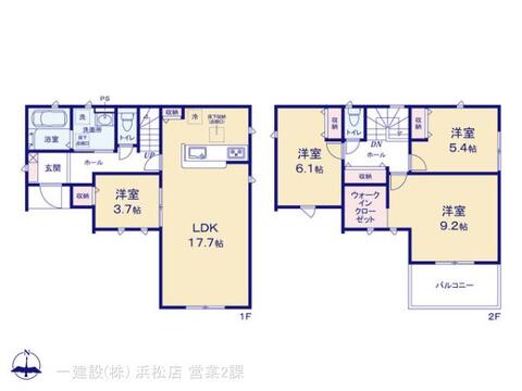 リーブルガーデン豊橋市吉川町第１期 間取り3