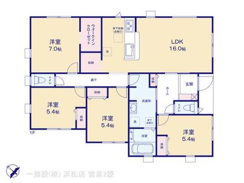 リーブルガーデン豊川市赤坂台第１期 間取り1