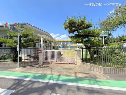 一宮市立浅井北保育園：670m
