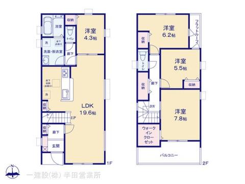 リーブルガーデン南区南野２丁目第３ 間取り1