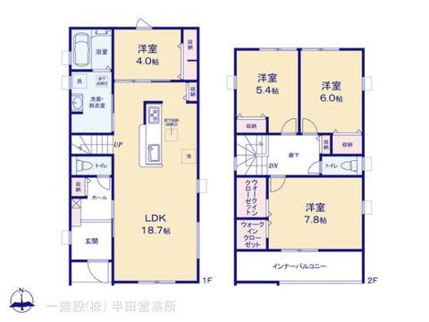 リーブルガーデン南区南野２丁目第３ 間取り5