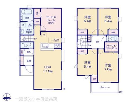 リーブルガーデン南区南野２丁目第３ 間取り7
