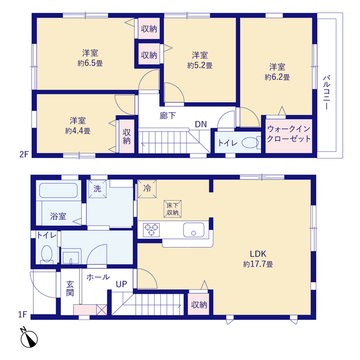 リーブルガーデン高塚新田第3 間取り1