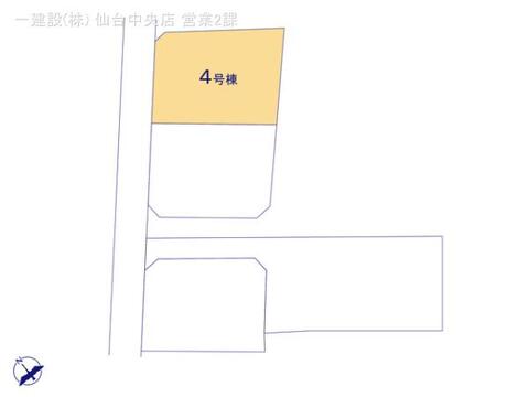 リーブルガーデン太白砂押町Ⅰ 間取り4
