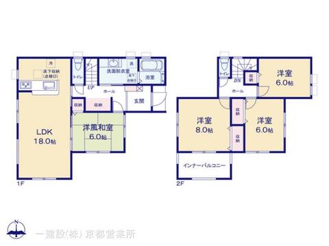 リーブルガーデン奈良市東九条町第20 間取り3