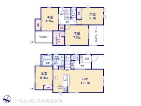 リーブルガーデン犬山市五郎丸 間取り5