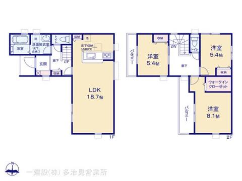 リーブルガーデン犬山市富岡南公園 間取り1