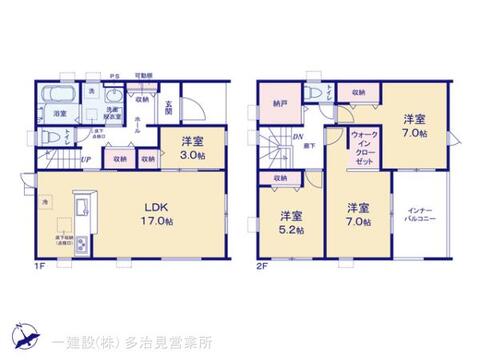 リーブルガーデン犬山市上野米野 間取り1