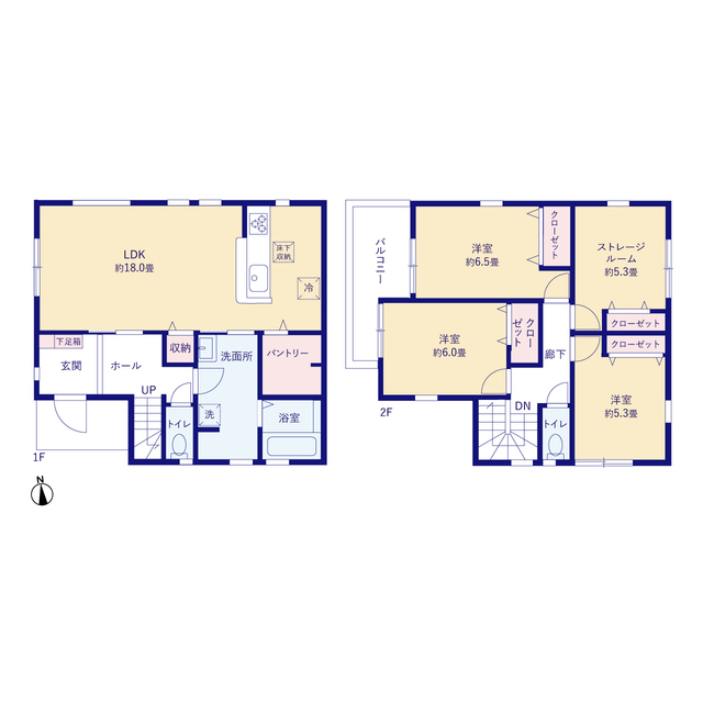 リーブルガーデン越谷市平方第3の画像2