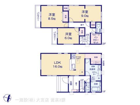 リーブルガーデン白岡市篠津 間取り1