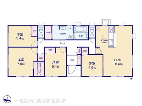 リーブルガーデン浜名区尾野 間取り5