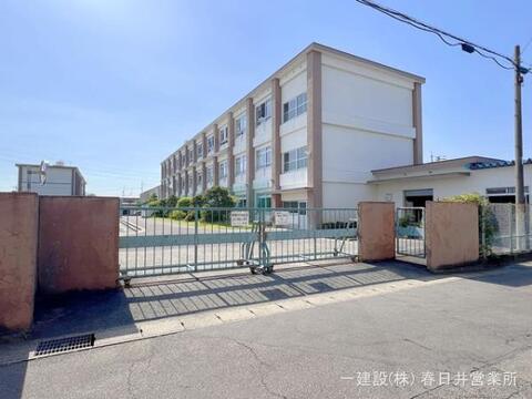 一宮市立西成中学校：450m