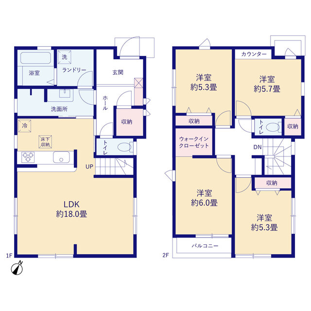 リーブルガーデン東区温品4丁目3期 写真1