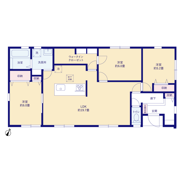 リーブルガーデン鹿嶋市宮津台第１２の画像2