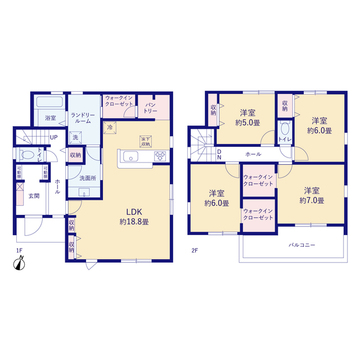 リーブルガーデン湖西新居町新居18期 間取り3