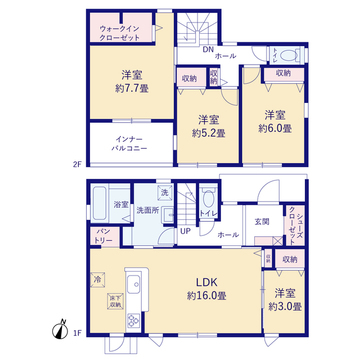 リーブルガーデン湖西新居町新居18期 間取り9