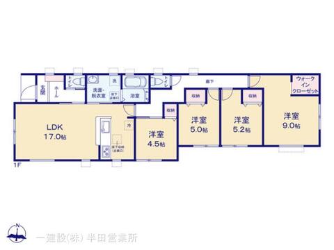 リーブルガーデン武豊町長峰第３ 間取り1