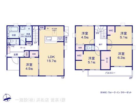 リーブルガーデン中央区江之島町 間取り1