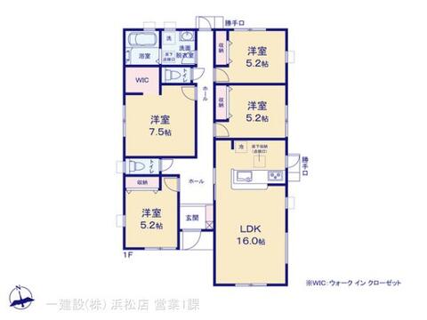 リーブルガーデン中央区江之島町 間取り3
