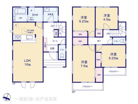 リーブルガーデン船橋市二宮２丁目 間取り3