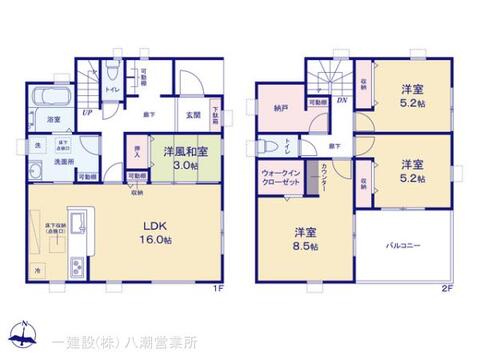 リーブルガーデン草加市青柳19期 間取り9