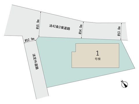 リーブルガーデン中央区篠原町 間取り2