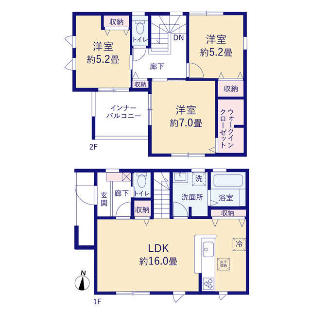 リーブルガーデン桑名市新倉持の画像2