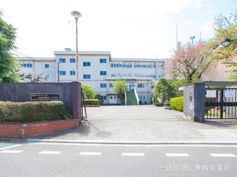 武蔵村山市立小中一貫校大南学園第七小学校：650m