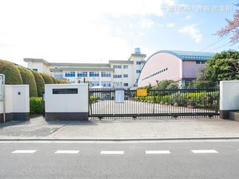武蔵村山市立小中一貫校大南学園第四中学校：650m