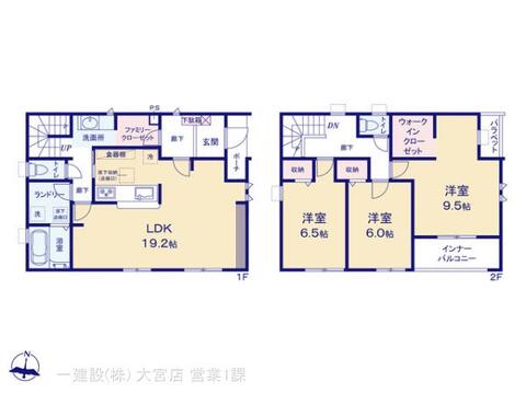 リーブルガーデンさいたま市岩槻区東町 間取り1