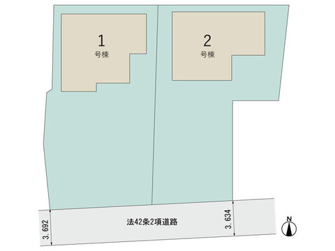 リーブルガーデン第２高崎南新波 間取り2