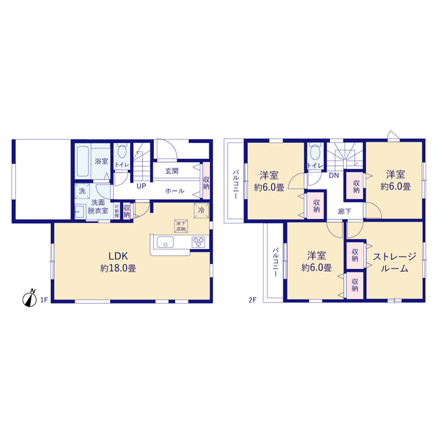 リーブルガーデン東村山市廻田町２丁目第３の画像2
