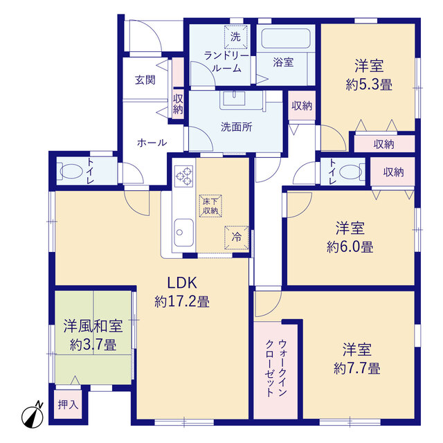 リーブルガーデン粕屋町甲仲原１丁目の画像2
