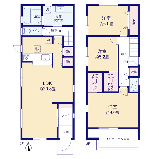 リーブルガーデン奈良市東九条町２１期の画像2