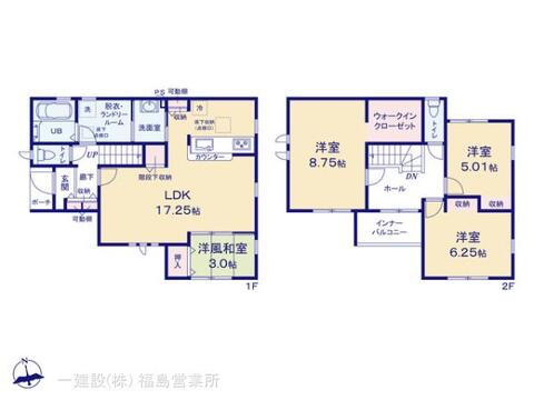 リーブルガーデン笹木野町裏第4 間取り1