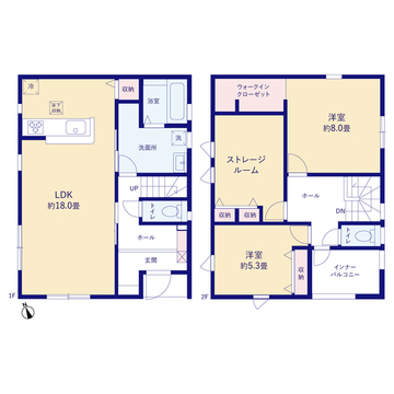リーブルガーデンうるま市江洲 間取り5