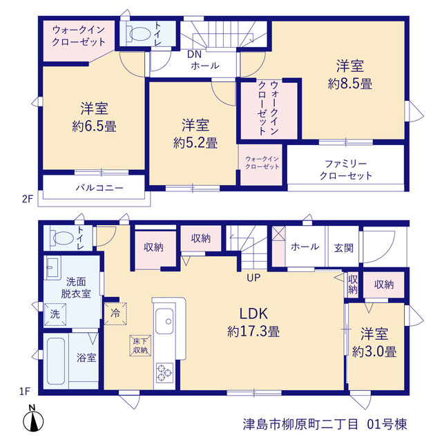 リーブルガーデン津島市柳原町二丁目の画像2