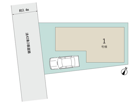 リーブルガーデン岸和田市八幡町2期 間取り2
