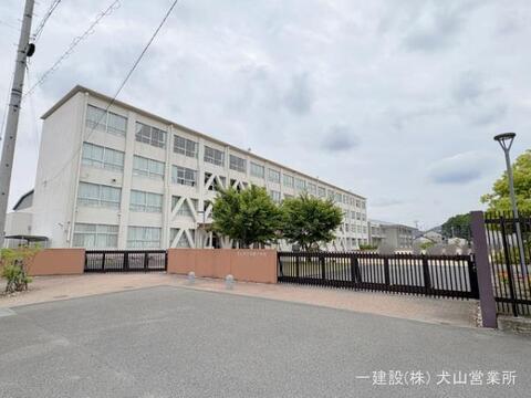 犬山市立羽黒小学校：100m