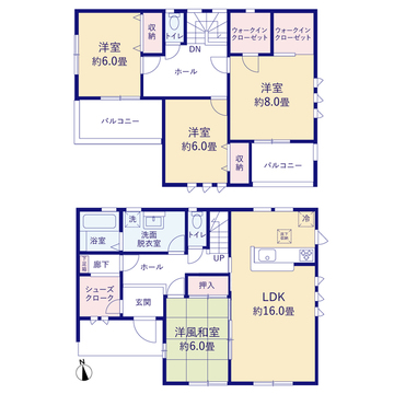 リーブルガーデン坂城町南条第１ 間取り1