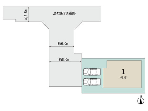 リーブルガーデン香芝市上中４期 間取り2