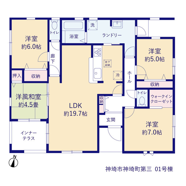 リーブルガーデン神埼市神埼町第三の画像2