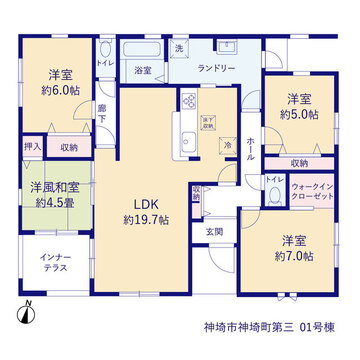 リーブルガーデン神埼市神埼町第三 間取り1