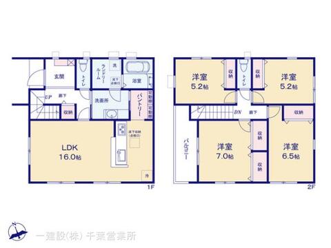 リーブルガーデン加曽利町第６ 間取り1