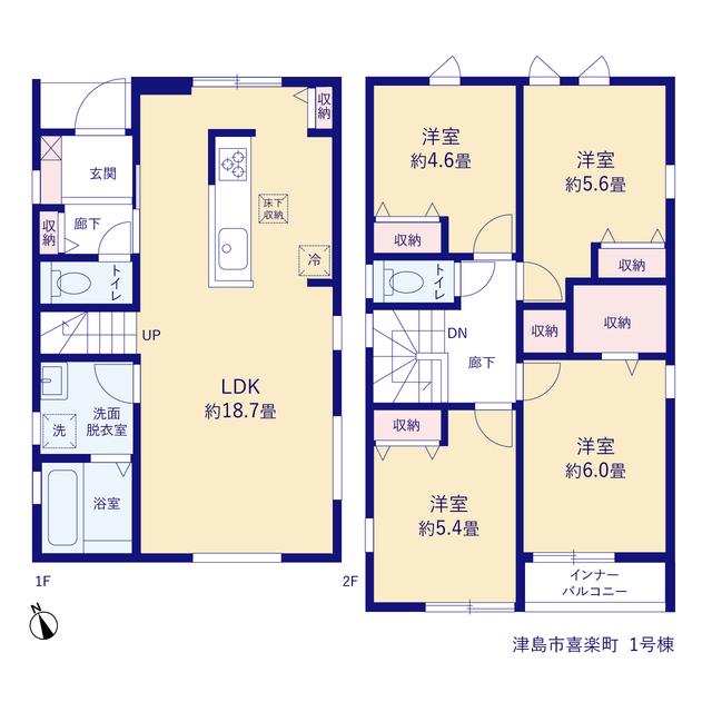 リーブルガーデン津島市喜楽町の画像2