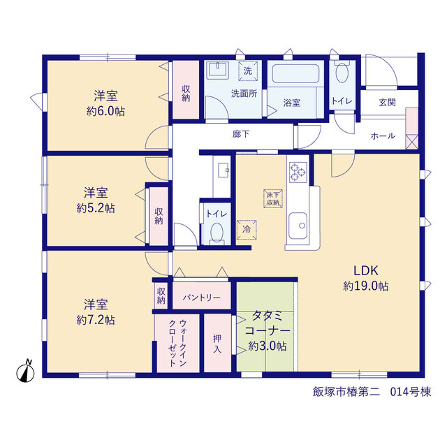 リーブルガーデン飯塚市椿第二 写真9
