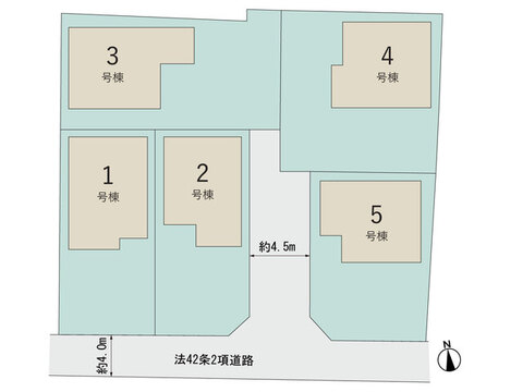 リーブルガーデン犬山市南古券第3 間取り2